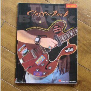 Classic Rock Easy Guitar Sheet Music Book Hal Leonard 89 Songs Rock and Roll